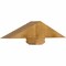 Ekena Millwork Eugene Rough Sawn Timber Gable Bracket, Western Red Cedar, 36"W x 7"H x 4"D x 6"F, 5/12 Pitch GBW036X07X0406EUG00RWR - alternate 4